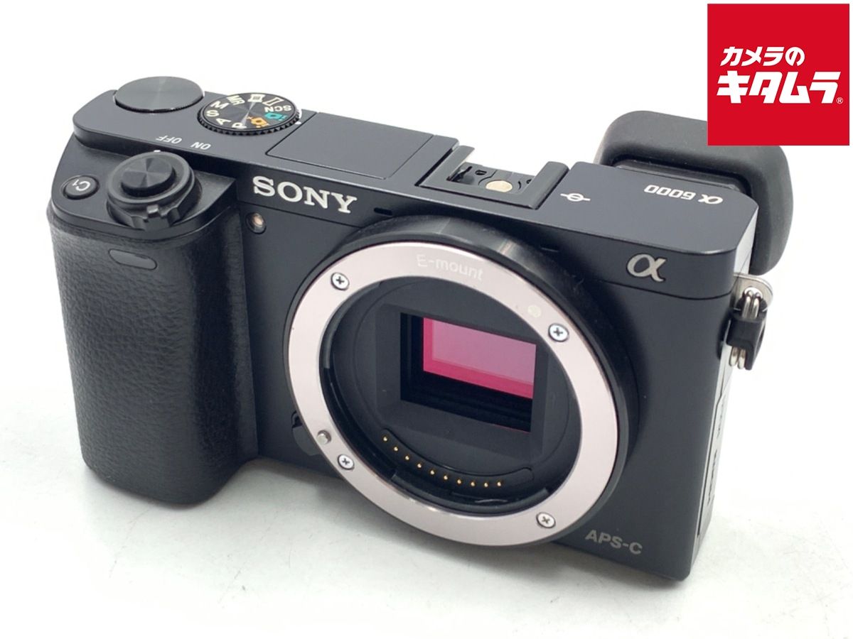 【中古】 【良品】 ソニー α6000 ボディ ブラック [ILCE-6000 B]
