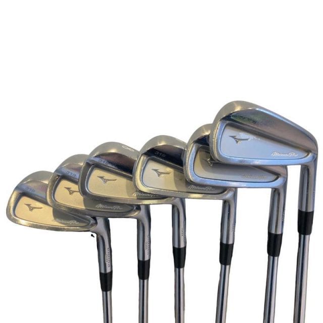 【中古】 ミズノ Mizuno Pro 319 6S アイアンセット IR 純正特注シャフト (フレックスS) メンズ 男性用 右利き 右用 Cランク ゴルフクラブ