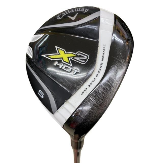 【中古】 キャロウェイ X2 HOT 5W フェアウェイウッド FW X2 HOT(フェアウェイ) (フレックスSR) メンズ 男性用 右利き 右用 Cランク ゴルフクラブ