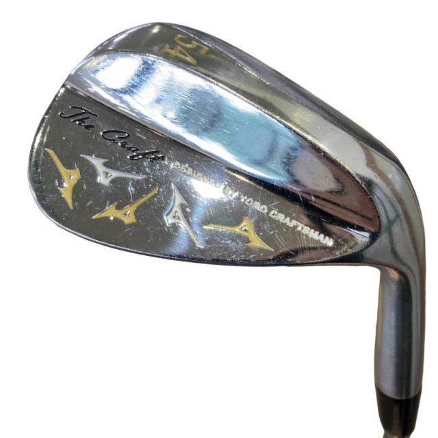 【中古】 ミズノ ミズノ THE CRAFT 54° ウェッジ WG 純正特注シャフト (フレックスS) メンズ 男性用 右利き 右用 Cランク ゴルフクラブ