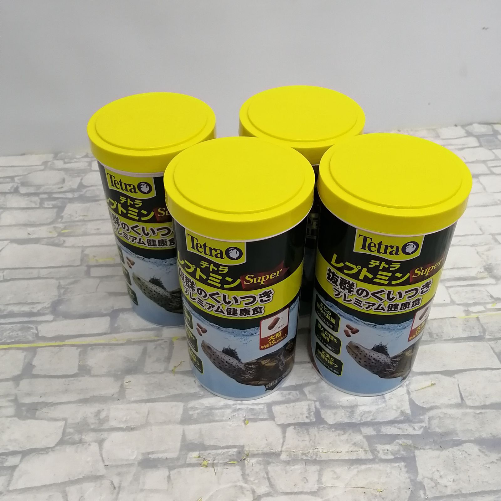 【新品】テトラ 亀のエサ レプトミン Super 280g×4セット M2408-hkmvy