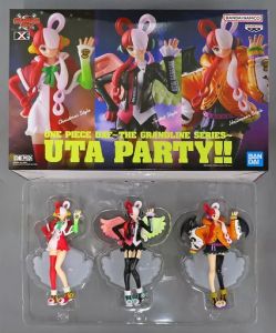 フィギュア ウタ 3体セット 「ワンピース FILM RED」 DXF -THE GRANDLINE SERIES- UTA PARTY!! ONE PIECE DAY online store限定【10日以内発送】