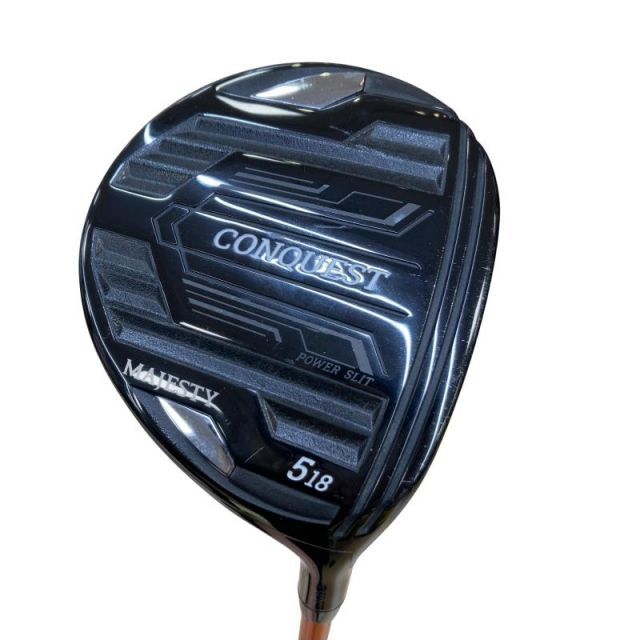 【中古】 マジェスティゴルフ(旧マルマン) MAJESTY CONQUEST(2022) 5W フェアウェイウッド FW リシャフト (フレックスその他) メンズ 男性用 右利き 右用 Cランク ゴルフクラブ