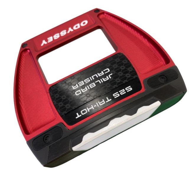 【中古】 オデッセイ SQUARE 2 SQUARE TRI-HOT JAILBIRD CRUISER 38インチ パター PT STROKE LAB 140 スチール (フレックスその他) メンズ 男性用 右利き 右用 Bランク ゴルフクラブ