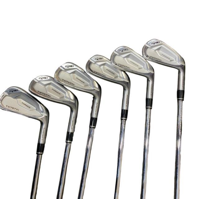 【中古】 本間ゴルフ TOUR WORLD TW757Vx 6S アイアンセット IR NS PRO MODUS3 TOUR105 (フレックスS) メンズ 男性用 右利き 右用 Cランク ゴルフクラブ