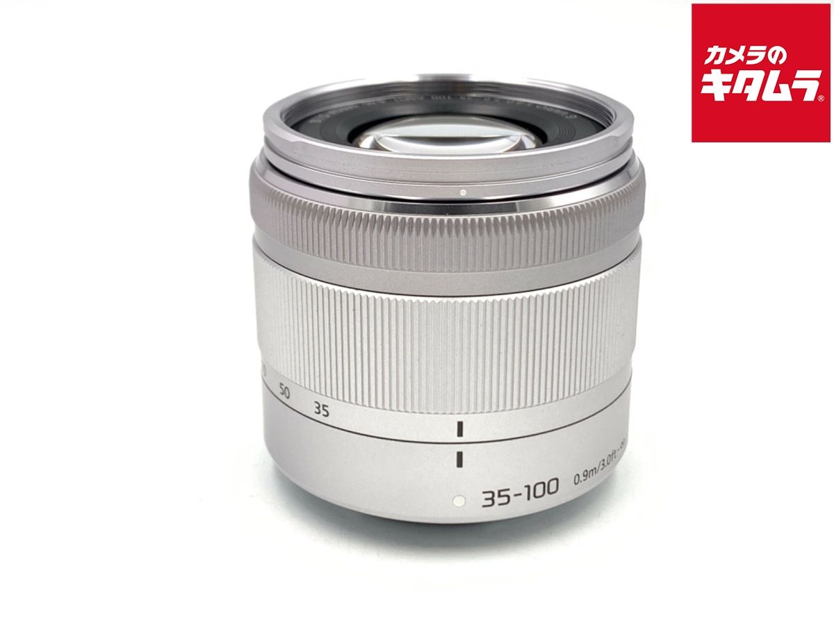 【中古】 【良品】 パナソニック LUMIX G VARIO 35-100mm F4.0-5.6 ASPH. MEGA O.I.S. [H-FS35100] シルバー