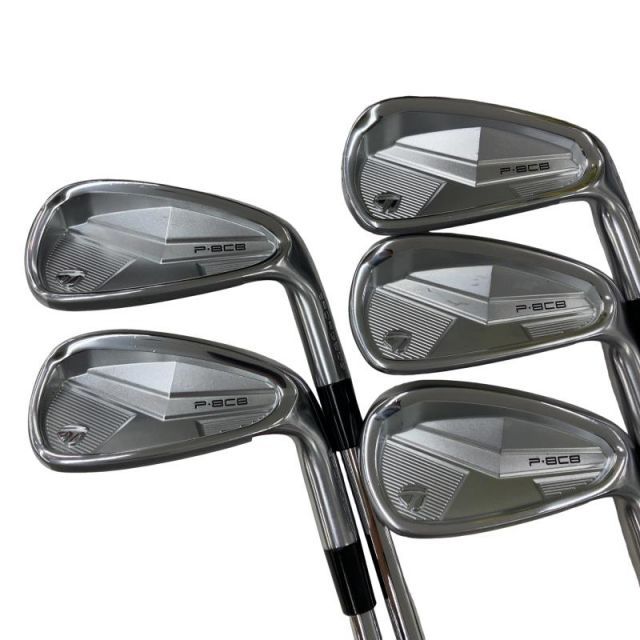 【中古】 テーラーメイド Taylor Made P・8CB(2025) 5S アイアンセット IR 純正特注シャフト (フレックスS) メンズ 男性用 右利き 右用 Cランク ゴルフクラブ