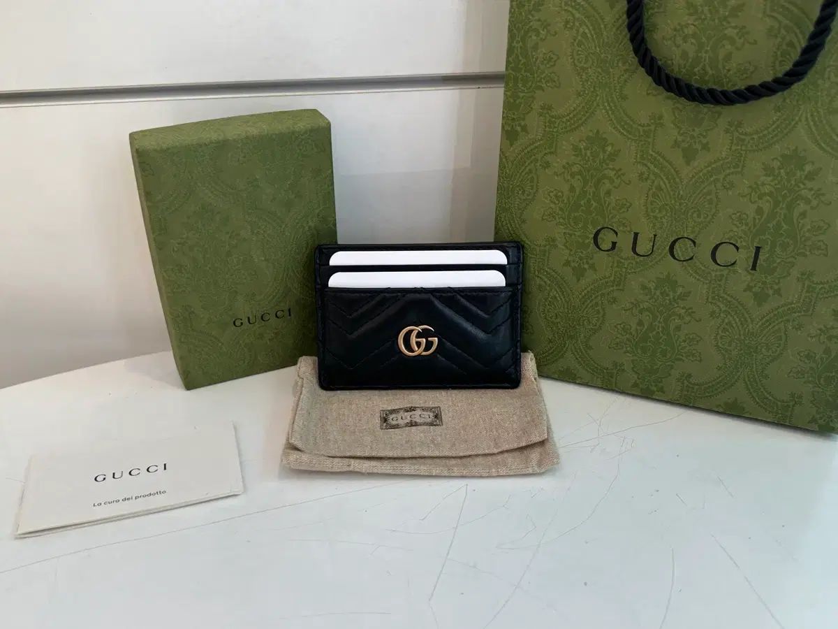 構成品含む/正規品 グッチ GUCCI ggマーモント マトラッセ カードウォレット カードホルダー