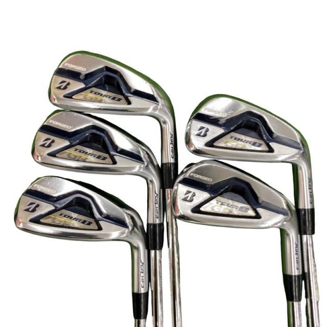 【中古】 ブリヂストン TOUR B JGR HF3(2019) 5S アイアンセット IR NS PRO ZELOS 7 (フレックスS) メンズ 男性用 右利き 右用 Cランク ゴルフクラブ