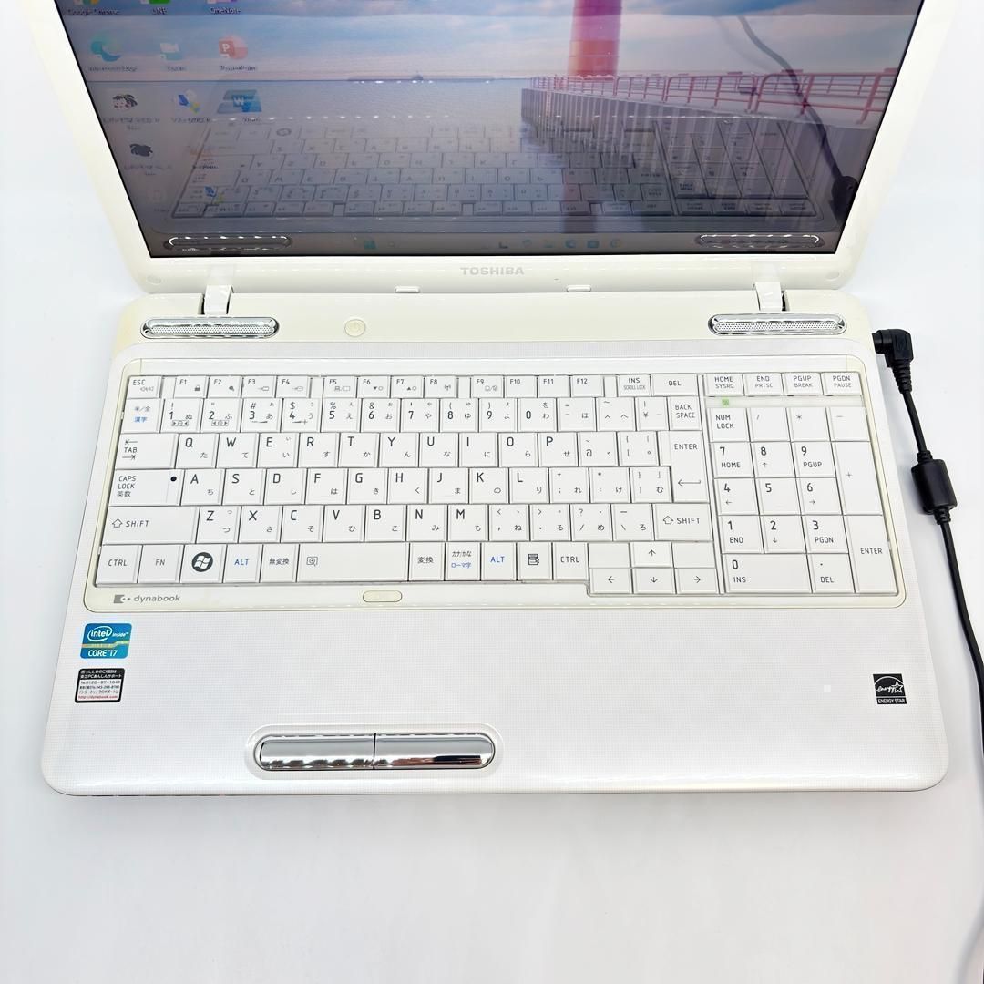 東芝 ノートパソコン Corei7 オフィス SSD Windows11 A51 - メルカリ