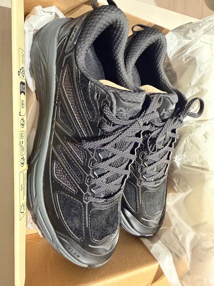HOKA ONE ONE ホカオネオネ x XLIM(エクスリム) 麻(アサ) マファテ スピード(スピード) 2 TS ブラック チャコール