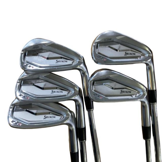 中古】 ダンロップ SRIXON ZX5 6S アイアンセット IR 純正特注シャフト