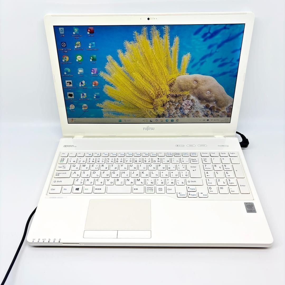 安心設定済】富士通 Win11/Office/i7/SSD - メルカリ