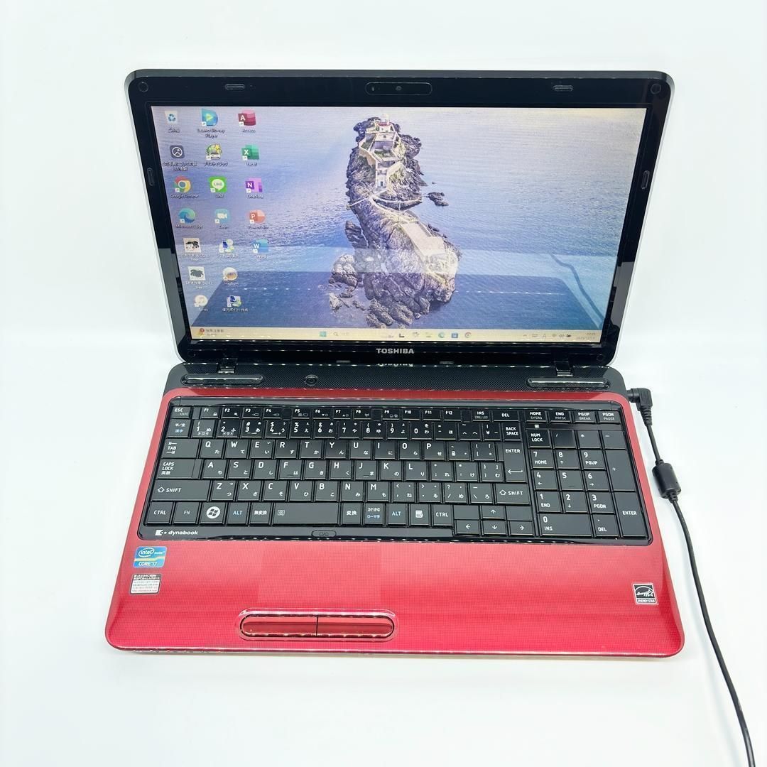 ノートパソコン Corei7 オフィス SSD512GB Windows11 A35