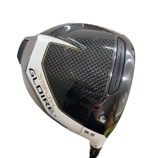 【中古】 テーラーメイド STEALTH GLOIRE+ 9.5° ドライバー DR Tour AD CQ-5 (フレックスS) メンズ 男性用 右利き 右用 Bランク ゴルフクラブ
