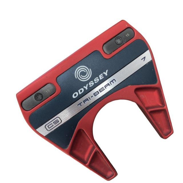 【中古】 オデッセイ TRI-BEAM RED #7 CS 34インチ パター PT STROKE LAB(2023) (フレックスその他) メンズ 男性用 右利き 右用 Cランク ゴルフクラブ