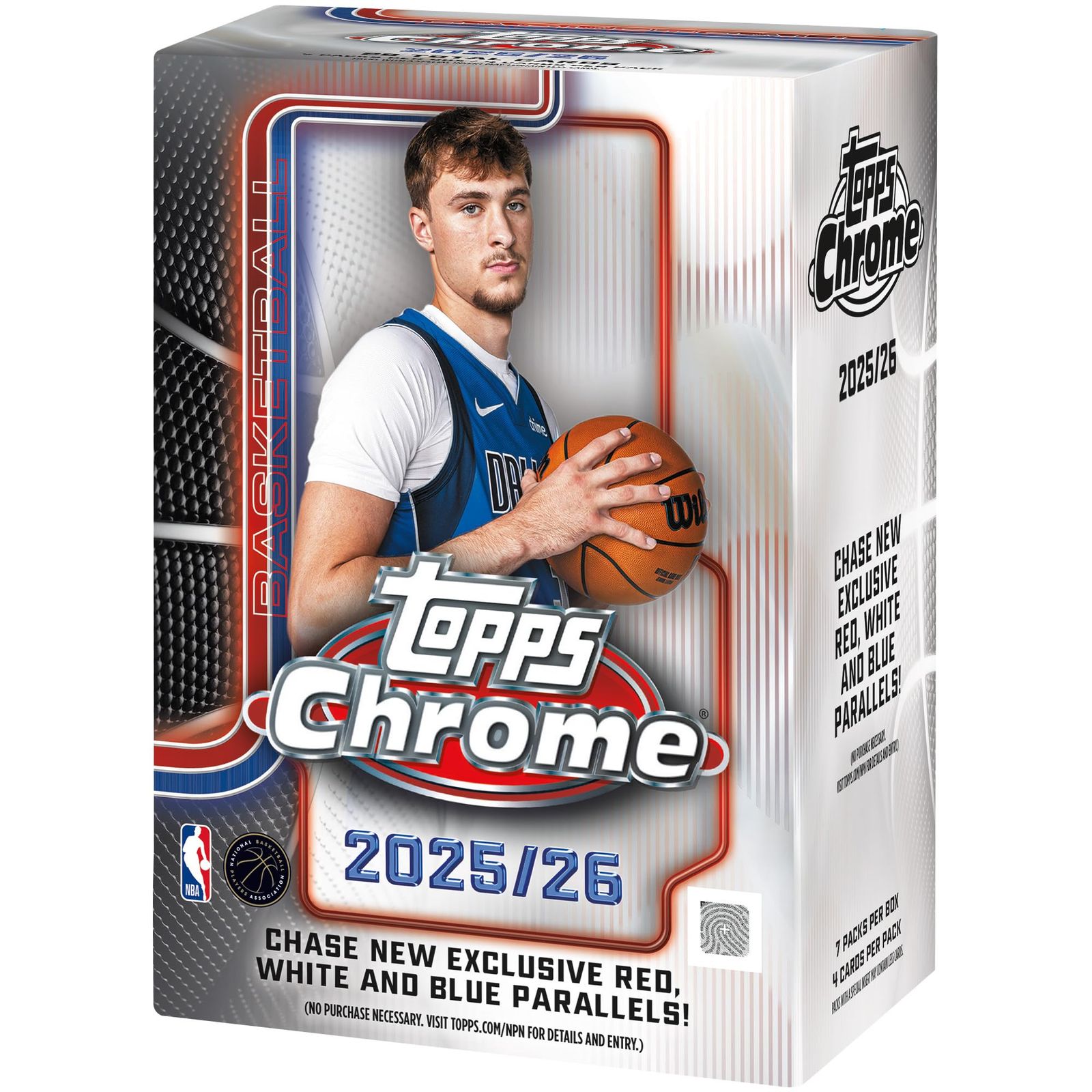 Topps 2025-26 クロムバスケットボール - 工場密封 - バリューボックス [バリューボックス。]