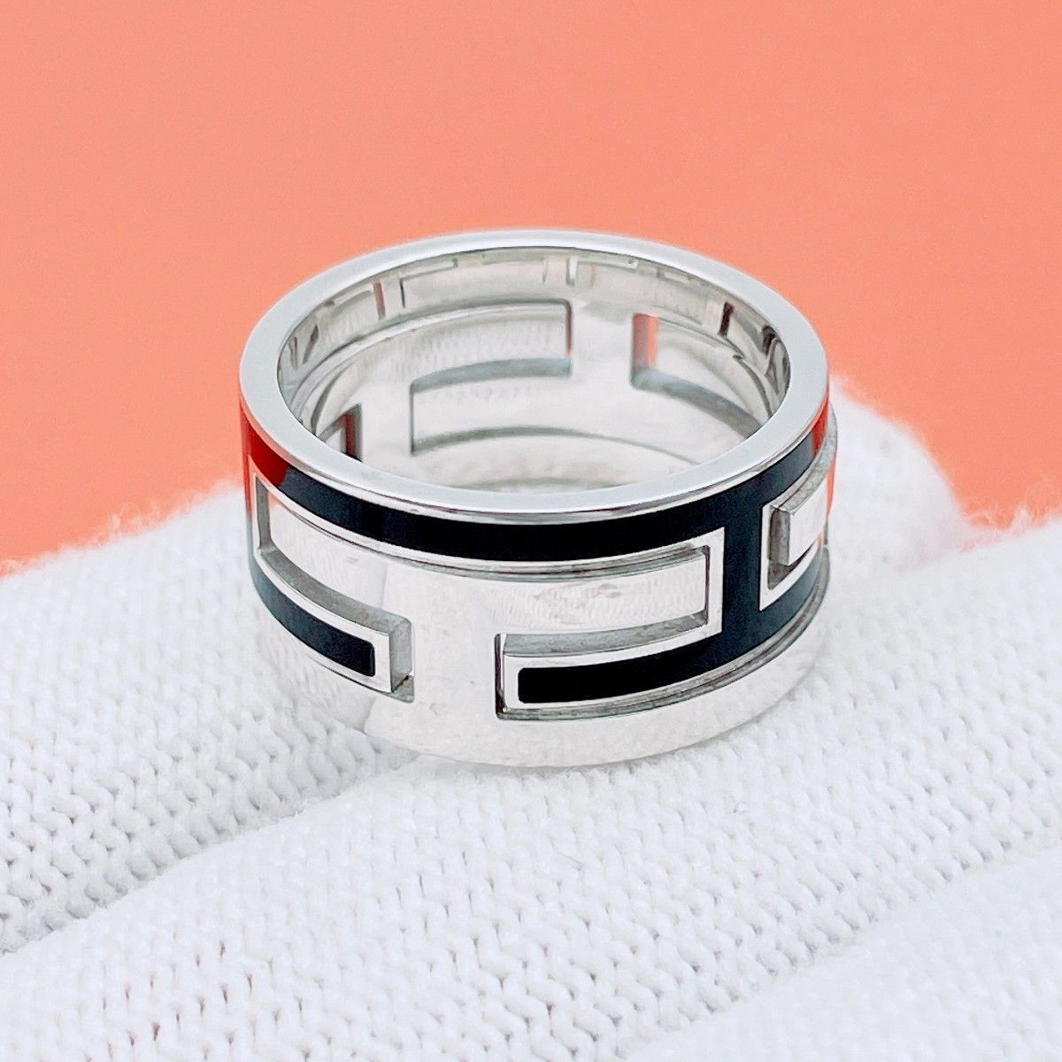 ◇エルメス◇新品仕上済 HERMES ムーヴアッシュ ムーブアッシュ リング