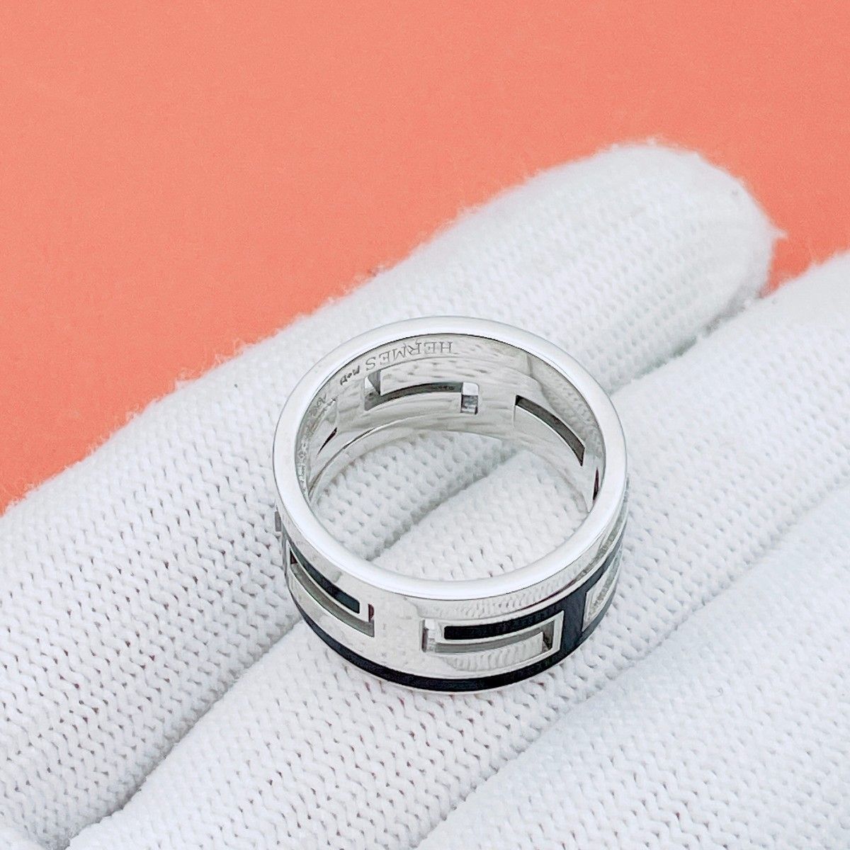 ◇エルメス◇新品仕上済 HERMES ムーヴアッシュ ムーブアッシュ リング