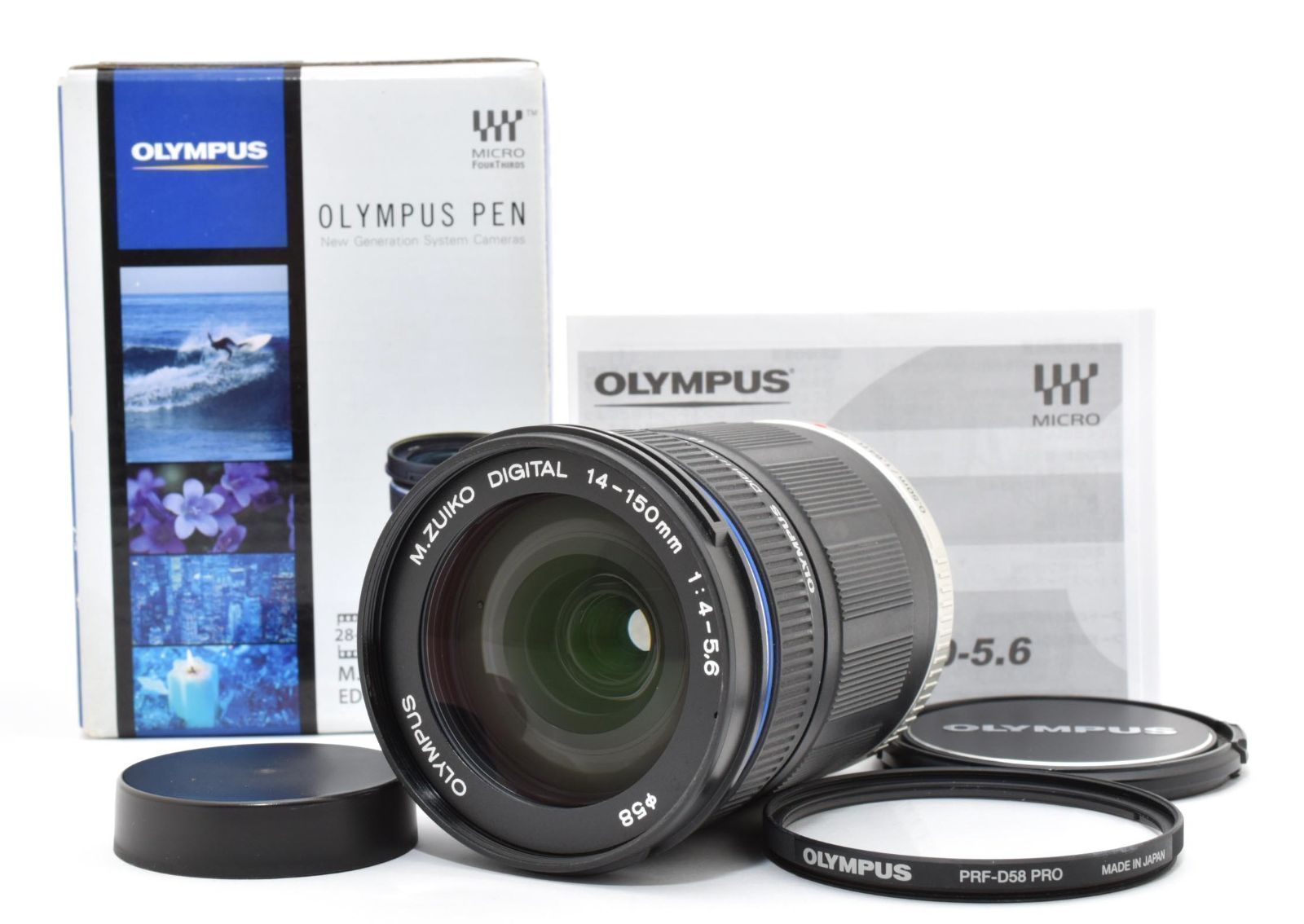E28[7878]13☆新品級☆ オリンパス OLYMPUS M.ZUIKO DIGITAL 14-150mm 