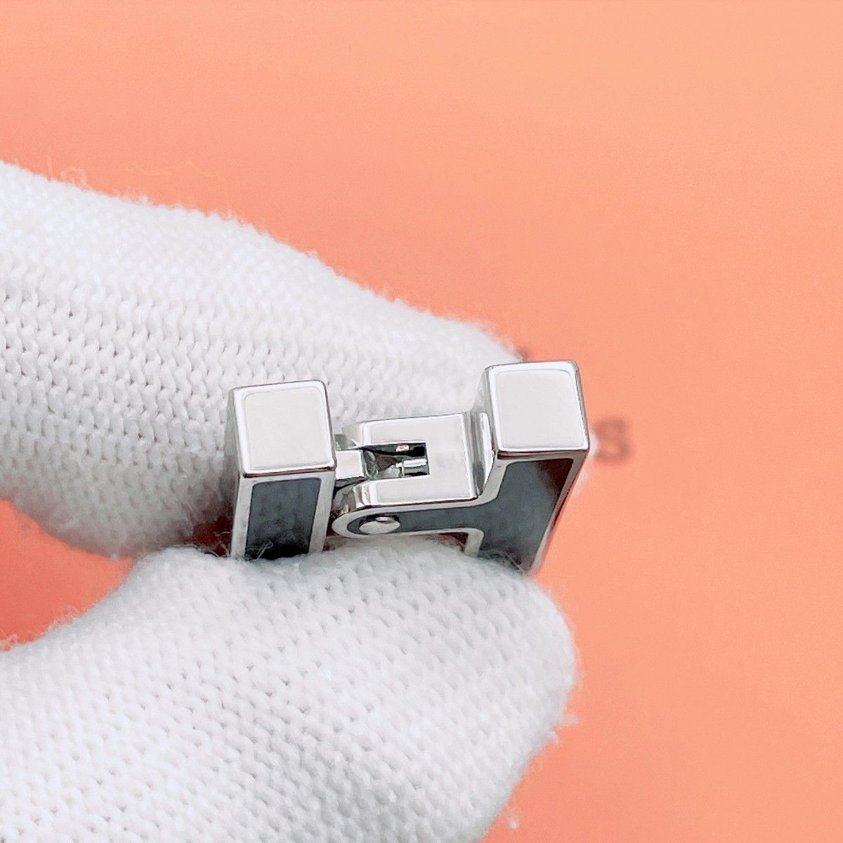 ◇エルメス◇消毒清掃済 HERMES ハバスキュール ピアス シングルピアス