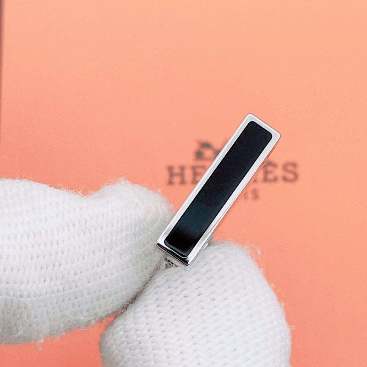 ◇エルメス◇消毒清掃済 HERMES ハバスキュール ピアス シングルピアス
