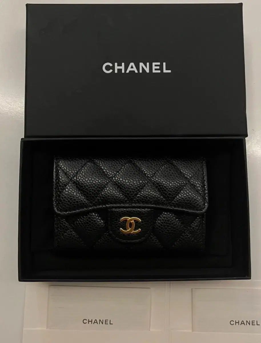 クリーム購入フルセット CHANEL Classic カードホルダー