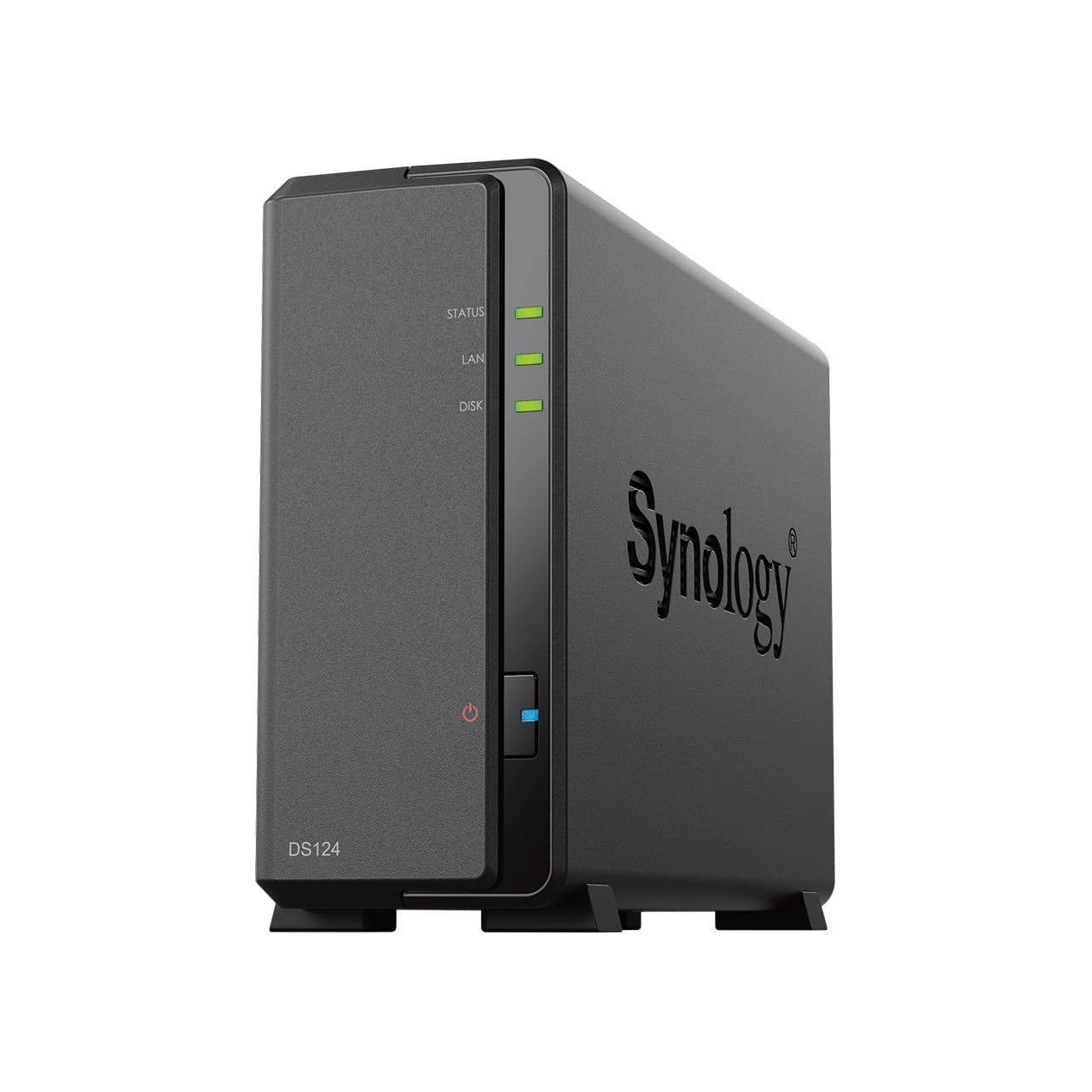Synology NASキット 1ベイ DS124 クアッドコアCPU搭載 1GBメモリ搭載 
