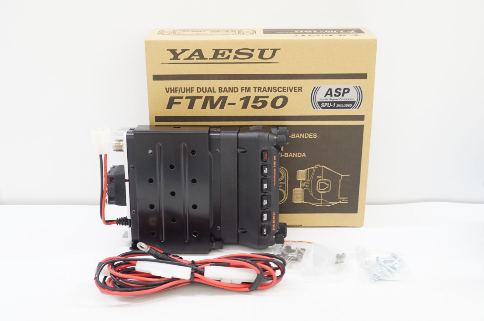 L041843)美品 YAESU ヤエス FTM-150 ASP付 144/430MHzデュアルバンドFM