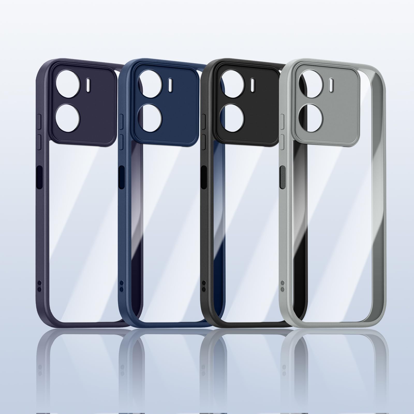 SinRenn] コンパチブルMotorola Moto G05 ケース クリア 360°全面保護 