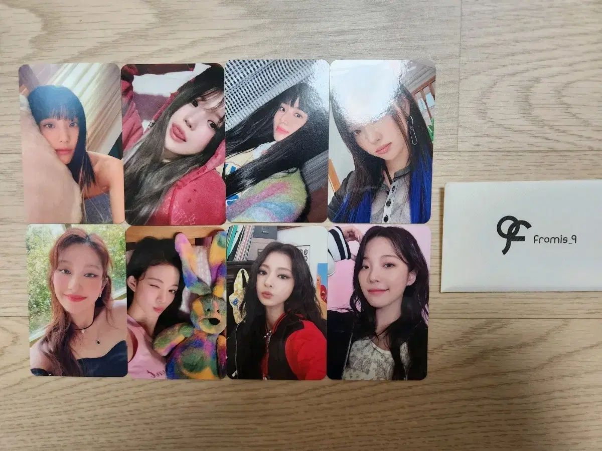fromis_9 (#menow Unlock My World) ハイタッチ会 参加 & 応募 フォトカード セット まとめ