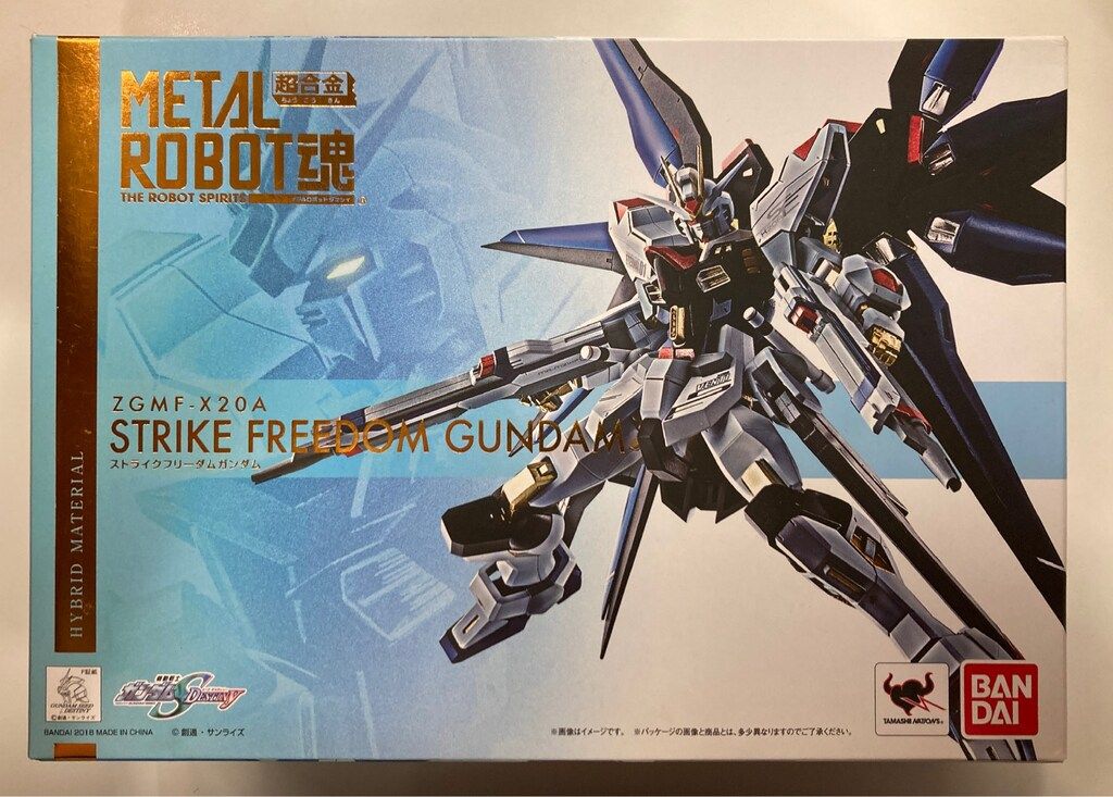 バンダイ METAL ROBOT魂 機動戦士ガンダムSEED DESTINY ストライクフリーダムガンダム