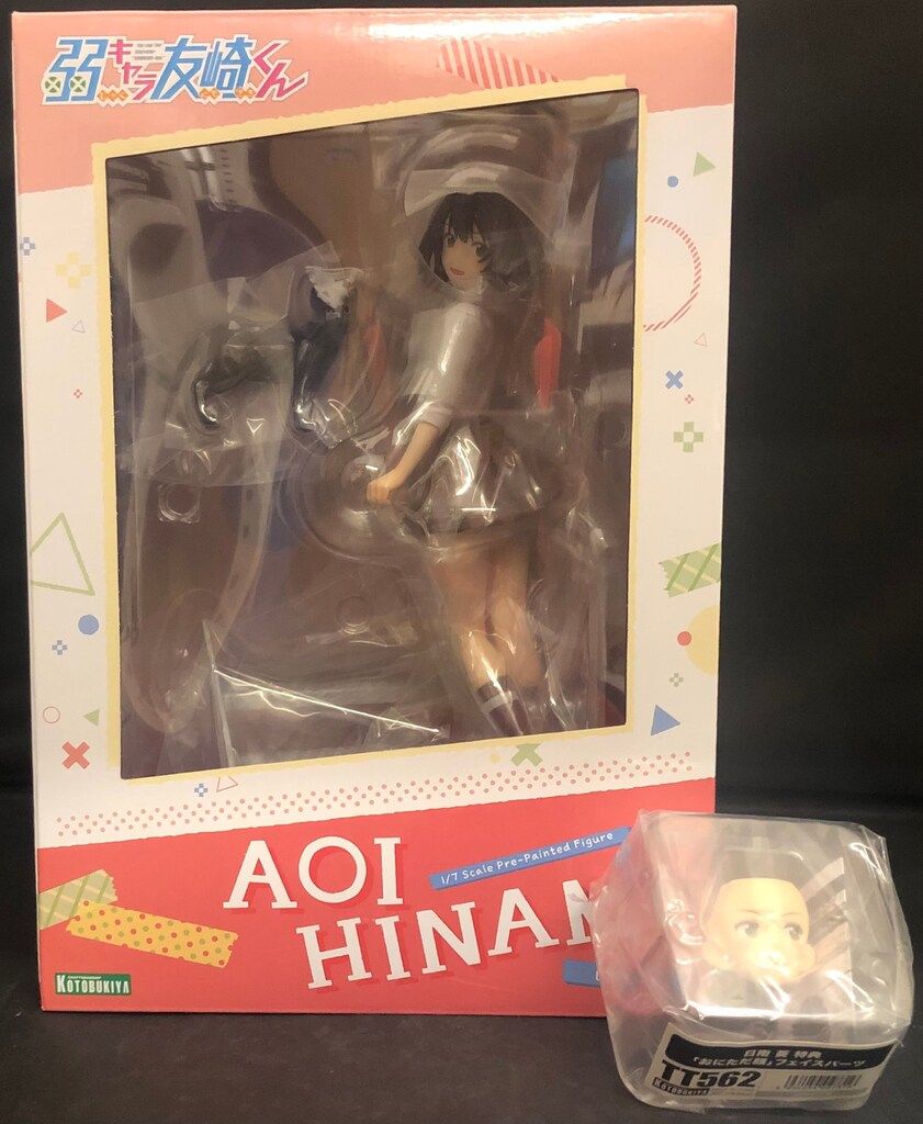 コトブキヤ 弱キャラ友崎くん 日南葵 コトブキヤショップ限定特典おにただ顔フェイスパーツ付 PVC