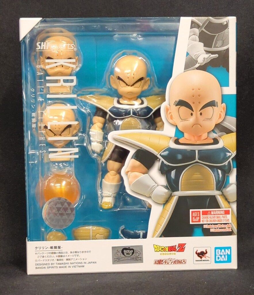 BANDAI SPIRITS S.H.Figuarts ドラゴンボールZ 【クリリン -戦闘服-/KRILLIN -battle clothes-】