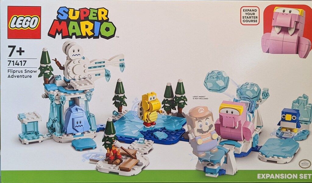 ジャンジュンジョン LEGO SUPER MARIO EXPANSION SET LEGO FLIPRUS SNOW ADVENTUREセイドン