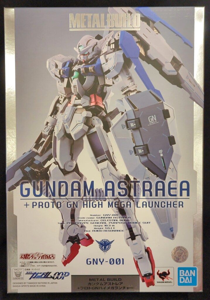 BANDAI SPRITS METAL BUILD ガンダムアストレア+プロトGNハイメガランチャー
