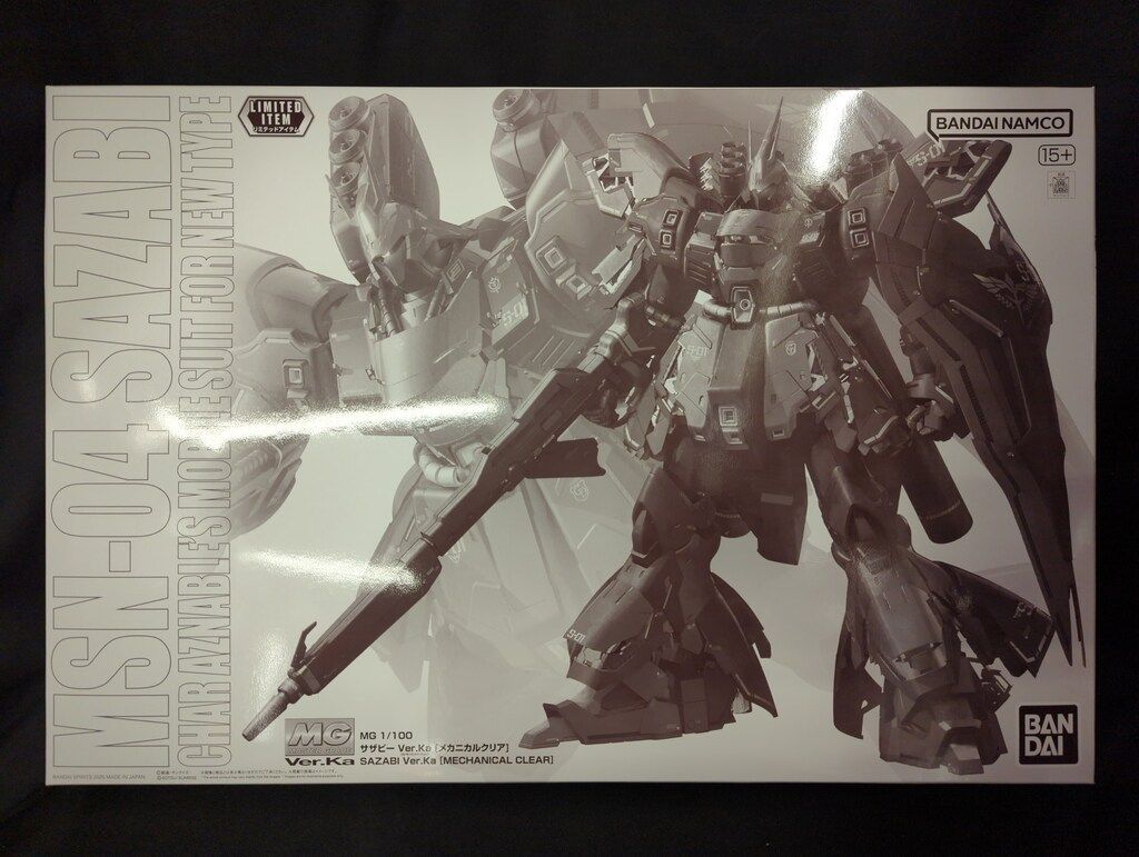 BANDAI SPIRITS MG 1/100 機動戦士ガンダム 逆襲のシャア サザビーVer.Ka [メカニカルクリア]