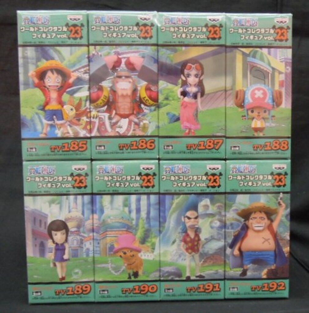 バンプレスト ワールドコレクタブルvol23 ワンピース 全8種セット