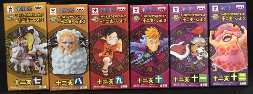 バンプレスト WCF ワンピース 十二支 vol.2 全6種セット