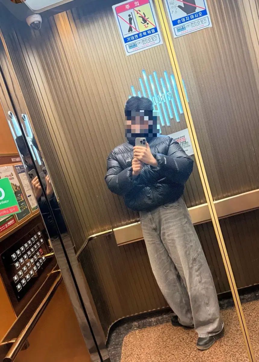 STUSSY ステューシー ダウン パーカ マイクロ リップストップ FANTOM ブラック