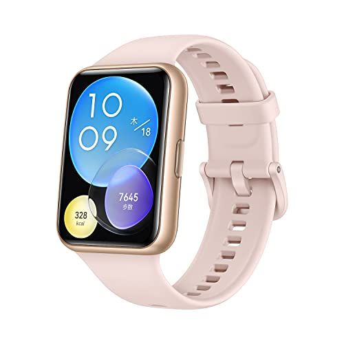 HUAWEI WATCH FIT2 スマートウォッチ 心拍計 サクラピンク【日本正規代理店品】Ju