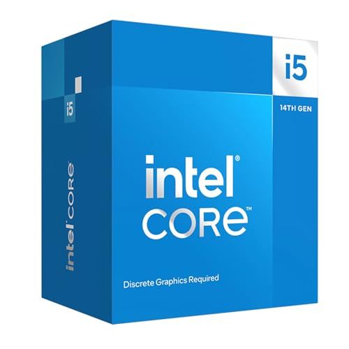 Intel Core i5-14400F デスクトッププロセッサー 10コア (6 Pコア + 4 Eコア) 最大4.7 GHz。Ju