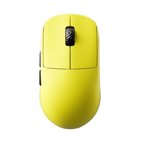 SCYROX(サイロックス) V8 2.4GHz ワイヤレス 両対応 8K対応 超軽量 36グラム 光学スイッチ Pixart 3950センサー 8000Hzポーリングレート 8kドングル同梱 高コスパ ソール付属ゲーミングマウス (yellow)【正規国Ju 10,325円