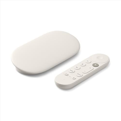 Google TV Streamer(4K) 有線LAN・WiFi対応/音声検索リモコン/スマートホーム連携/4K HDR/Dolby Vision/Dolby Atmos/Chromecast(クロームキャスト) 後継[2024年 GA05662-JPJu