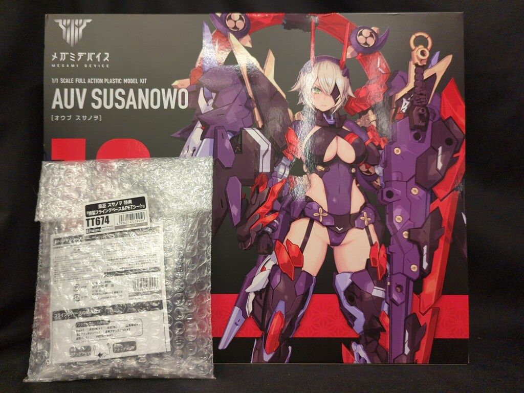 コトブキヤ メガミデバイス 皇巫 スサノヲ 特典フライングベース付 特典付