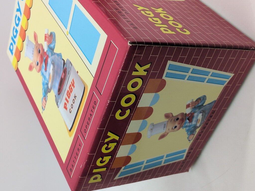 トミー 電動ブリキ PIGGY COOK/ピギーコック/リメイク版