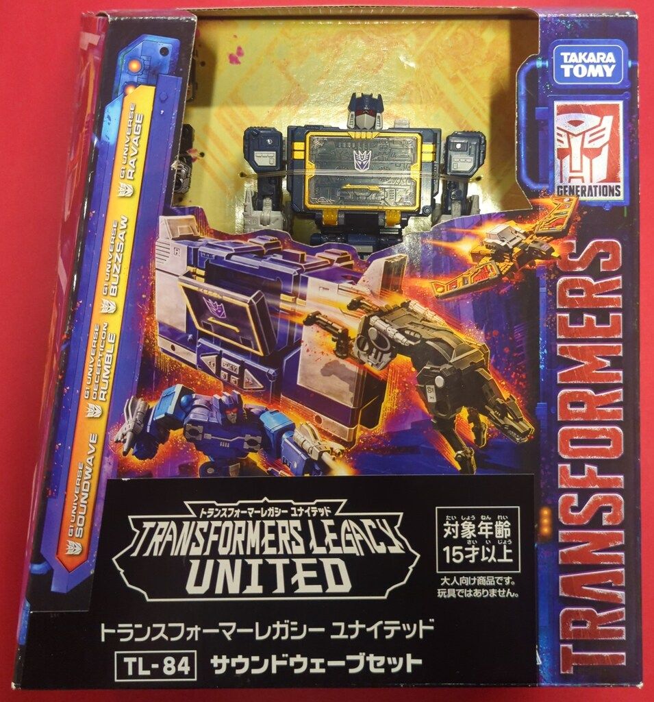 タカラトミー レガシー トランスフォーマー　サウンドウェーブセット TL84