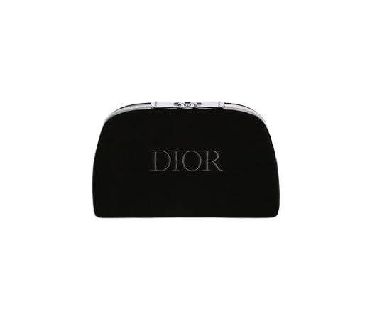 Dior ディオール クリスチャンディオール Dior ブラックポーチ ベルベット コスメポーチ ノベルティ ポーチ ロゴ プレゼント 黒pms cffe34ef