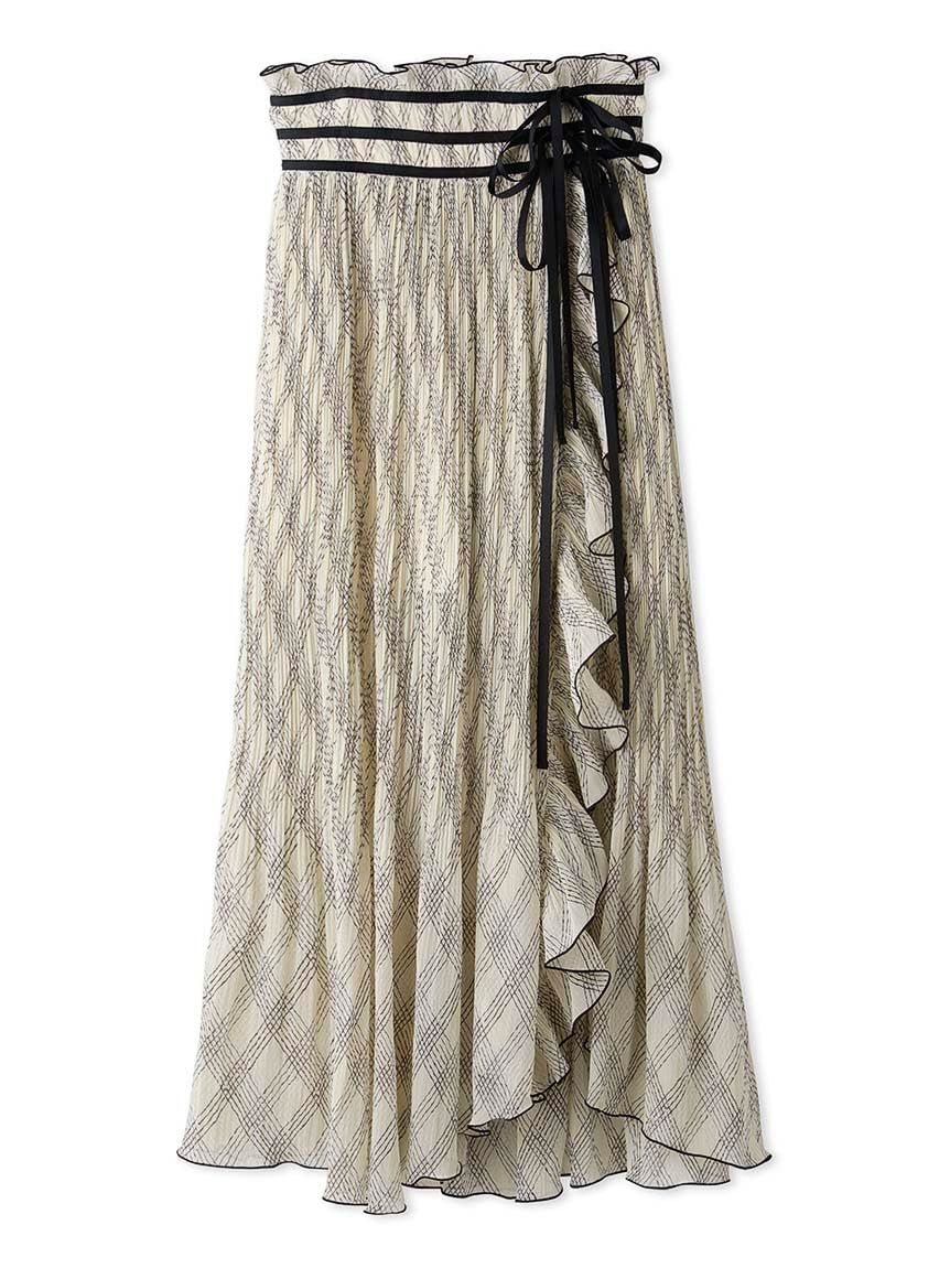 新品 [スナイデル] プリーツスカショーパン SWFP242139 レディース CHECK