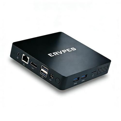 ERVPES B20E MINI PC LPDDR3 8GB+128GB 動作安定 Windows11 pro mini pc インテル Pentium Gold 6500Y ミニパソコン TDP 5W 省電力小型 PC 千兆 LAN/WiFi5/BT5.Ju